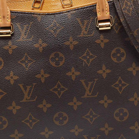 LOUIS VUITTON Saffran Monogram Canvas Pallas MM Bag - Picture 5 of 8